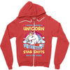 I Wish I Were A Unicorn So I Could Stab Idiots With My Head Zipper Hoodie