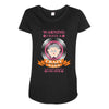 i have a crazy nana Maternity Scoop Neck T-shirt