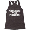 witness the fitness Racerback Tank