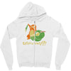 caterpie fainted!!! Zipper Hoodie