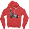 the planet of the kong Zipper Hoodie