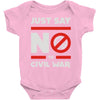 say no to civil war Baby Onesie