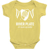 river plate de argentina futbol soccer Baby Onesie
