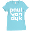paul van dyk house Ladies Fitted T-Shirt