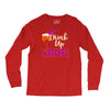 drink up witches Long Sleeve Shirts