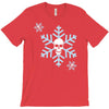 skull snowflakes alternative christmas jumper T-Shirt