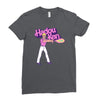 hadou ken Ladies Fitted T-Shirt