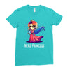 nerd princess Ladies Fitted T-Shirt