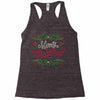merry christmas Racerback Tank
