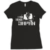 i'm huge Ladies Fitted T-Shirt