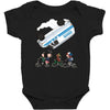 stranger peanuts Baby Bodysuit