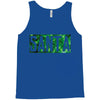 santa green glitter Tank Top