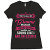 They Call Me Granny Partner In Crime Funny Ladies Fitted T-Shirt
