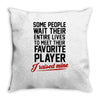 my favorite player Throw Pillow