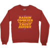 raisin cookies are why i have trust issues Crewneck Sweatshirt