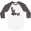 the planet of the kong 3/4 Sleeve Shirt