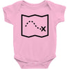 trail marks Baby Bodysuit