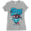 mr.blu ray Ladies Fitted T-Shirt