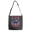 knowledge and power Adjustable Strap Totes