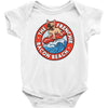 bacon beach Baby Bodysuit