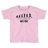 The Evolution of Rock Toddler T-shirt