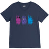 Colorful Cats V-Neck Tee