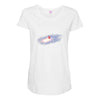You Are Here Maternity Scoop Neck T-shirt