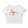 T-Rex Basketball Crop Top