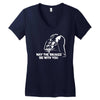 may the brakes be with you Women's V-Neck T-Shirt