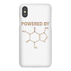 Powered By Caffeine Molecule iPhoneX