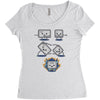 control z fusion Women's Triblend Scoop T-shirt
