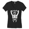 i'm up all night to get loki Women's V-Neck T-Shirt