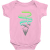 aurora borealis Baby Onesie