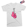 boxing gloves breast cancer Exclusive T-shirt