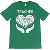 heart of a teacher. if you think my hands are full, you should see my T-Shirt