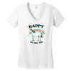 happy to see you Women's V-Neck T-Shirt