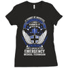 Forever The Title Emergency Medical Technician Ladies Fitted T-Shirt