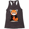 red fox 3 Racerback Tank