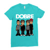 dobre twins dobre brother Ladies Fitted T-Shirt