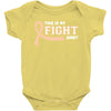 This Is My Fight Shirt Baby Bodysuit