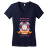 i have a crazy nana Women's V-Neck T-Shirt