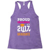 Class of 2017 Proud Grandma Graduation Racerback Tank