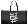 cash me outside howbow dah Weekender Totes