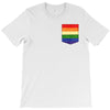 LGBT Pocket Rainbow Colors T-Shirt