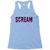 scream 3d Racerback Tank