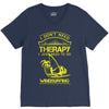 I Don't Need Therapy Just to Go Windsurfing V-Neck Tee