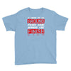 please drag across the finish line Youth Tee