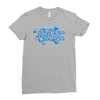 bargain paradise garage sign Ladies Fitted T-Shirt