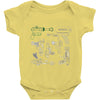 rayguns Baby Onesie