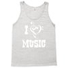 i love music Tank Top